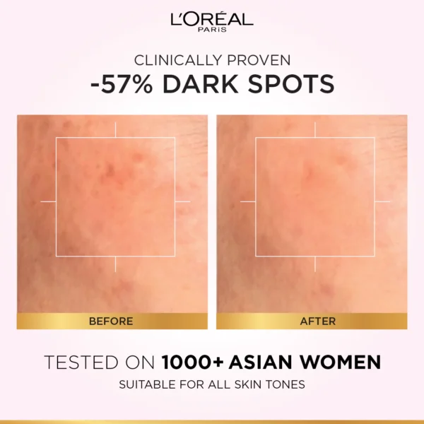 L'Oreal Glycolic Bright 1.0% Glycolic Acid Instant Glowing Face Serum - Image 3
