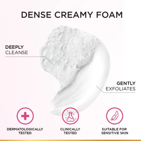 L'Oreal Paris Glycolic Bright Glowing Daily Cleanser Foam - Image 4